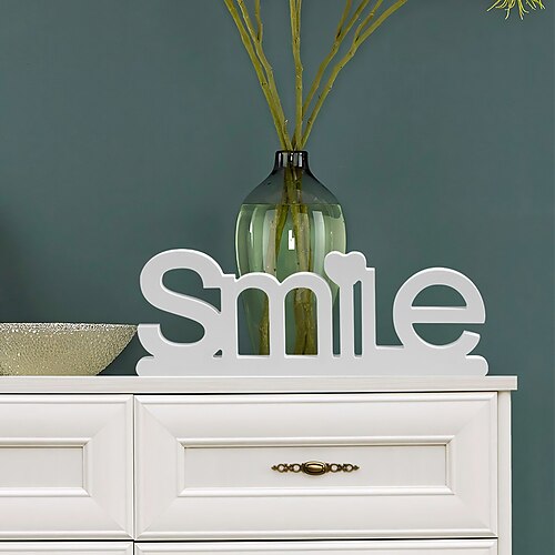 

Smile Decorative Objects Resin Modern Contemporary for Home Decoration Gifts 1pc
