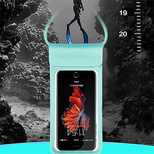 

2 Pack Waterproof Phone Pouch Portable Shockproof Water Resistant [30m / 98ft] IPX8 Waterproof Phone Case Dry Bag for For iPhone 13 Pro Max 12 Mini 11 Samsung Galaxy S22 Ultra Plus S21 Note 20 Ultra