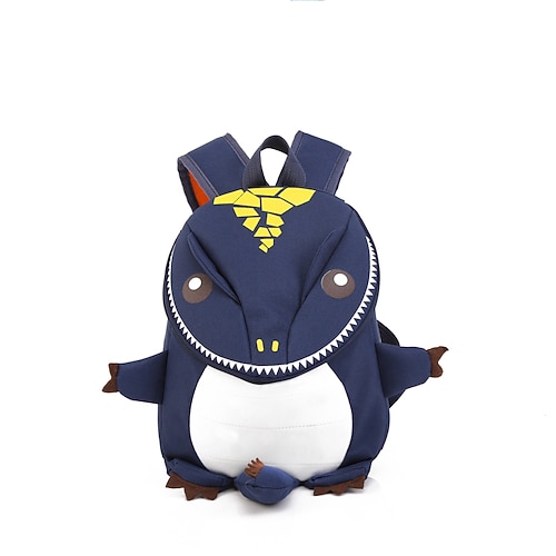 

Animal School Backpack Bookbag for Kids Lightweight With Water Bottle Pocket With Chest Strap Polyester School Bag Satchel 12 inch