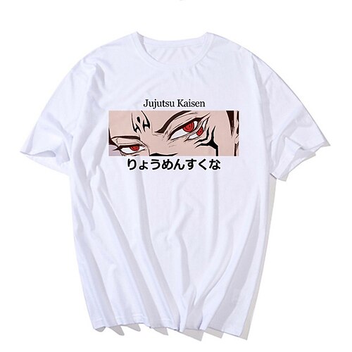 

Inspired by Jujutsu Kaisen Yuji Itadori Ryomen Sukuna T-shirt Anime 100% Polyester Anime Harajuku Graphic Street Style T-shirt For Men's / Women's / Couple's