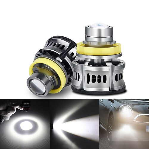 

2pcs H8 H7 LED 360 H11 HB3 HB4 9012 Led H9 H8 9006 9005 Car Headlight Bulb diode Fog Light for auto Headlights Car Light Bulbs Auto Lamp