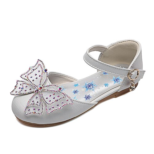 

Girls' Heels Princess Shoes PU Non-slipping Princess Shoes Big Kids(7years ) Little Kids(4-7ys) Toddler(2-4ys) Wedding Dancing Flower Light Pink Blue White Spring Summer