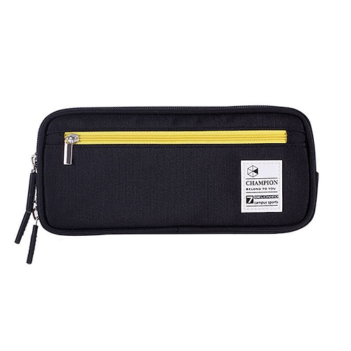 

PencilCasePenPouchMarkerBag Wear-Resistant Multifunction With Zipper Canvas for School Office Student
