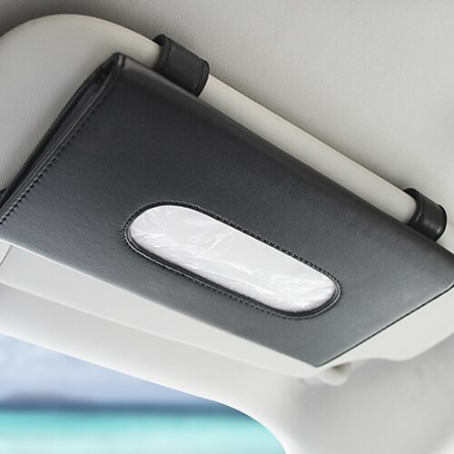 

1 Pcs Car Tissue Box Towel Sets Car Sun Visor Tissue Box Holder Auto Interior Storage Decoration for BMW Car Accessories3 orders