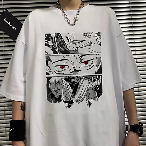 

Inspired by Jujutsu Kaisen Yuji Itadori Ryomen Sukuna T-shirt Cartoon Manga Anime Harajuku Graphic Street Style T-shirt For Men's Women's Unisex Adults' Hot Stamping 100% Polyester Casual Daily