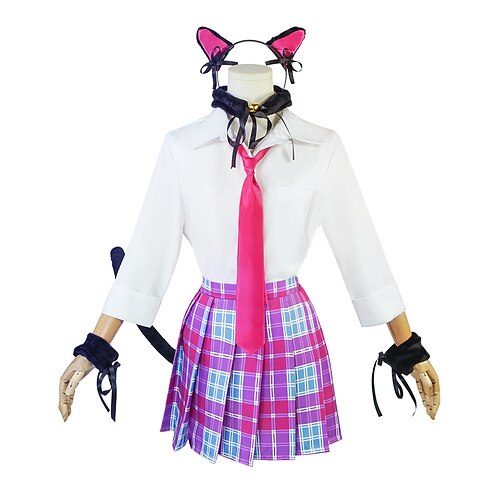 

Inspired by My Dress-up Darling Marlin Kitagawa Anime Cosplay Costumes Japanese Cosplay Suits Long Sleeve Blouse Skirt Tail For Women's / Tie / Headwear / Neckwear / Wristlet