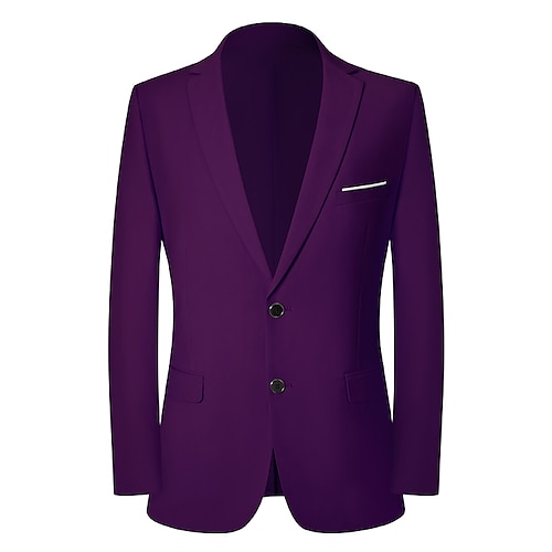 

Herre Forretning Blazer Normal Normal Helfarge Lilla 2023