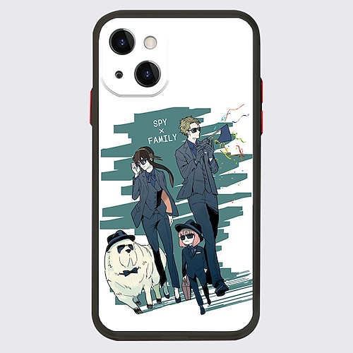 

SPY x FAMILY Anime Phone Case For Apple iPhone 13 Pro Max 12 11 SE 2022 X XR XS Max 8 7 Unique Design Protective Case Shockproof Dustproof Back Cover TPU