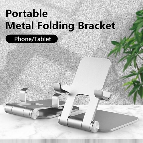 

Desk Mobile Phone Holder Stand For iPhone Universal Adjustable Aluminum alloy Desktop Tablet Holder Stand For iPad