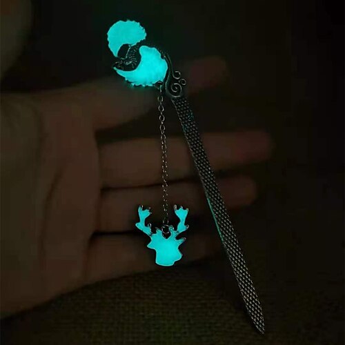 

Metal Bookmark Flower Feather Animal Creative Delicate Page Markers Metal Retro Pendant Bookmark for Student Women Gifts 11.552.52 inch