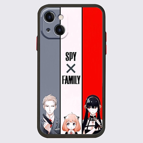 

SPY x FAMILY Anime Phone Case For Apple iPhone 13 Pro Max 12 11 SE 2022 X XR XS Max 8 7 Unique Design Protective Case Shockproof Dustproof Back Cover TPU