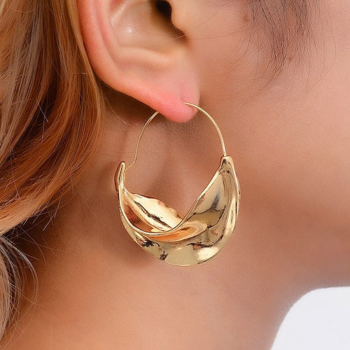 

Drop Earrings Hoop Earrings For Women's Street Date Beach Alloy Classic Fashion Birthday