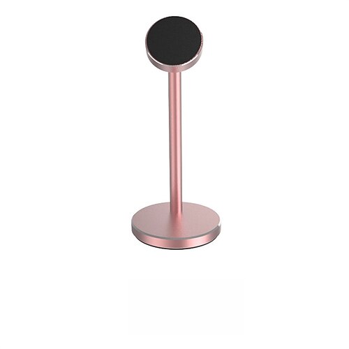 

Phone Stand Portable Magnetic Solid Phone Holder for Desk Bedside Selfies / Vlogging / Live Streaming Compatible with Tablet All Mobile Phone Phone Accessory