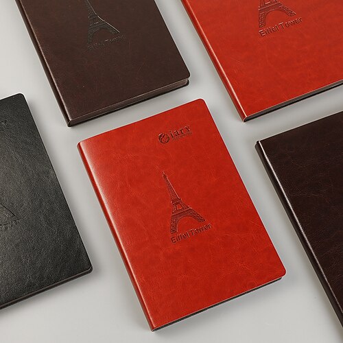 

Leather Notebook Notebook Lined A5 5.8×8.3 Inch B5 6.9×9.8 Inch Simplicity PU SoftCover Classsic 264 Pages Notebook for School Office Business