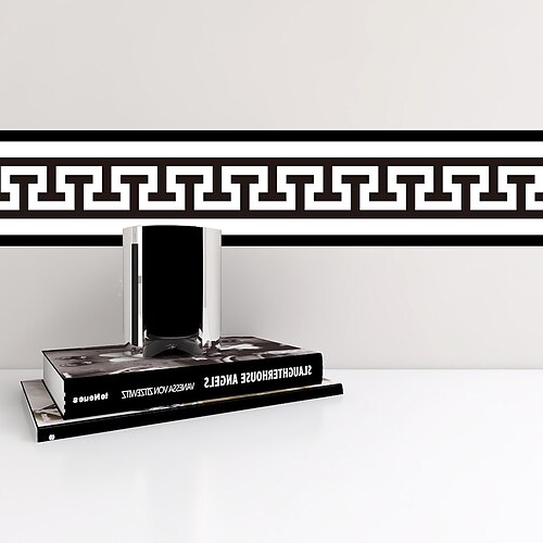 

Luminous Waist Line Tile Stickers Bathroom Kitchen Warning Wall Stickers