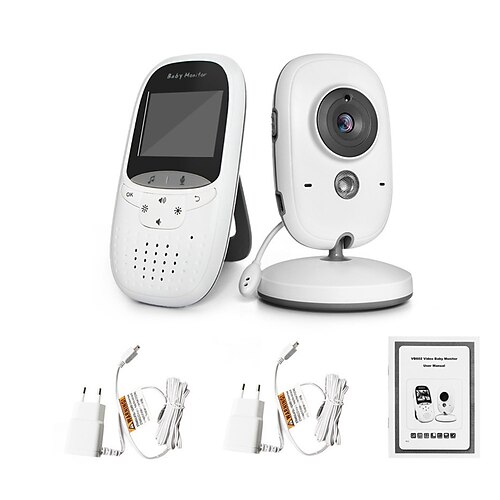 

LITBest Baby Monitor 200 mp Effective Pixels IR Camera 31 ° Viewing Angle 5 m Night Vision Range