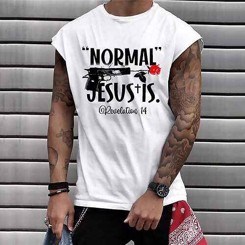 

Men's Unisex T shirt Hot Stamping Graphic Prints Letter Crew Neck Street Daily Print Cap Sleeve Tops Casual Designer Big and Tall Sports White / Summer