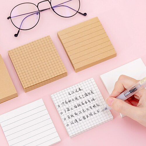 

10 pcs Sticky notes 33 inch Colorful Paper Self-adhesive Post It Notes for School Office Student