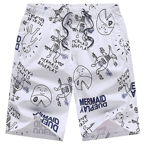 

Men's Casual Sports Shorts Beach Shorts Multiple Pockets Knee Length Pants Inelastic Solid Color Fish Lightweight Sports Mid Waist Black Green Blue White Khaki Royal Blue L XL XXL 3XL 4XL