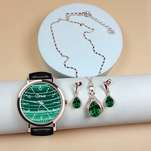 

Oktime Quartz Watch for Women Analog Quartz Glitter Elegant Classic Noctilucent With Jewelry Titanium Alloy Polyester Birthday / One Year