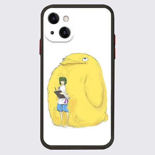 

Spirited Away Anime Phone Case For Apple iPhone 13 Pro Max 12 11 SE 2022 X XR XS Max 8 7 Unique Design Protective Case Transparent Pattern Shockproof Back Cover TPU