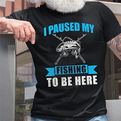 

Men's T shirt Hot Stamping Graphic Letter Crew Neck Street Casual Print Short Sleeve Tops Basic Fashion Classic Comfortable Black Dark Gray Navy Blue