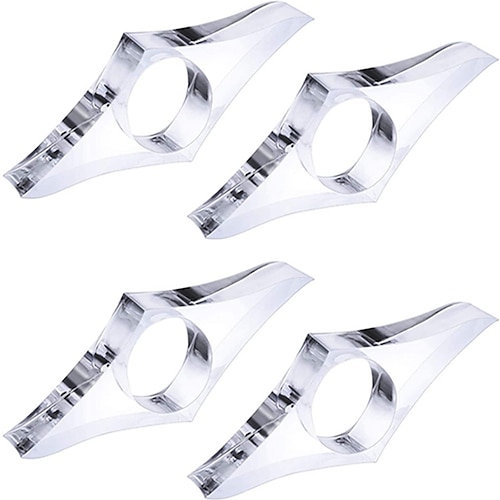 

5 pcs Thumb Bookmark Geometrical Creative Pagination Mark Acrylic Aesthetic Funny Bookmark for Student 3.151.38 inch