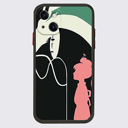

Spirited Away Phone Case For Apple iPhone 13 iPhone 13 Pro Max 12 11 SE 2020 X XR XS Max 8 7 6 iPhone 13 Pro Max 12 11 X XR XS Max Unique Design Protective Case Transparent Pattern TPU