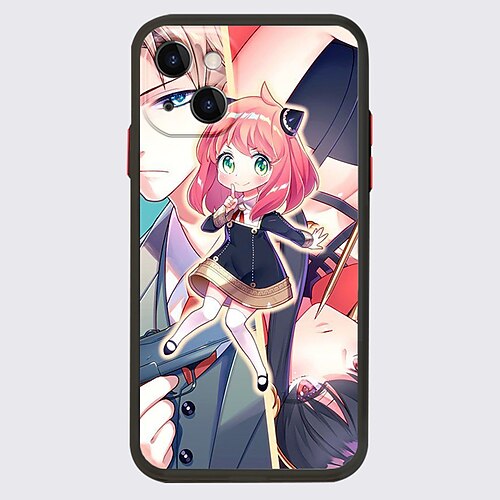 

SPY x FAMILY Anime Phone Case For Apple iPhone 13 Pro Max 12 11 SE 2022 X XR XS Max 8 7 Unique Design Protective Case Shockproof Dustproof Back Cover TPU