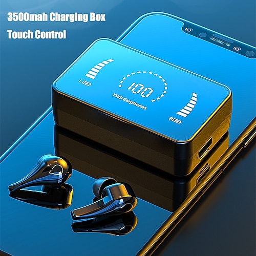 

iMosi V13 True Wireless Headphones TWS Earbuds Bluetooth 5.1 Stereo HIFI with Charging Box for Apple Samsung Huawei Xiaomi MI Fitness Running Traveling Mobile Phone