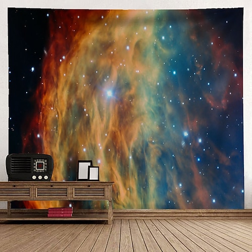 

Galaxy Wall Tapestry Art Decor Blanket Curtain Hanging Home Bedroom Living Room Decoration Polyester