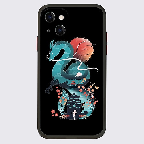 

Chihiros Anime Telefon Fall Zum Apple iPhone 14 Pro Max 13 12 11 Pro Max Mini X XR XS 8 7 Plus Einzigartiges Design Schutzhülle Transparent Muster Staubdicht Rückseite TPU