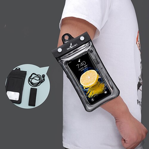 

Mobile Phone Waterproof Bag Outdoor Transparent Drifting Waterproof Mobile Phone Case Mobile Phone Arm Bag