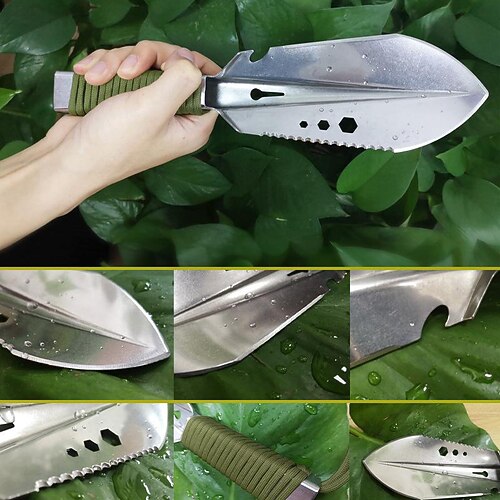 

Multifunctional Garden Engineer Shovel Mini Portable Small Hand Shovel Axe Portable Gardening Dig Wild Vegetable Tool Saw Nail