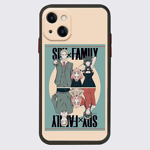 

SPY x FAMILY Anime Phone Case For Apple iPhone 13 Pro Max 12 11 SE 2022 X XR XS Max 8 7 Unique Design Protective Case Shockproof Dustproof Back Cover TPU