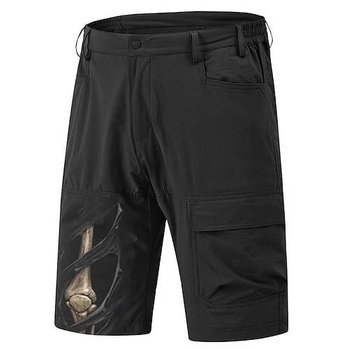 

Men's Classic Style Fashion Shorts Cargo Shorts Pocket Print Short Pants Casual Daily Graphic Skull Comfort Breathable Mid Waist Black M L XL XXL 3XL