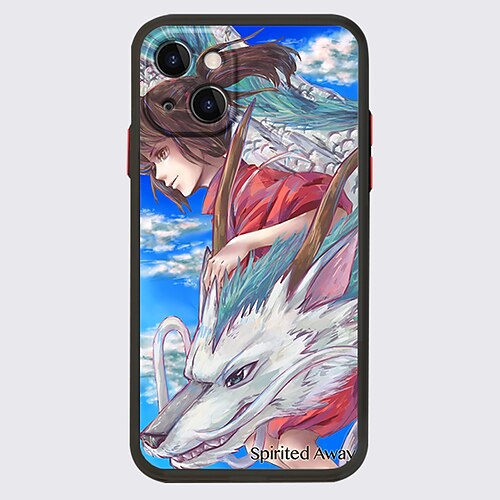 

Spirited Away Anime Phone Case For Apple iPhone 13 Pro Max 12 11 SE 2022 X XR XS Max 8 7 Unique Design Protective Case Shockproof Dustproof Transparent Back Cover TPU
