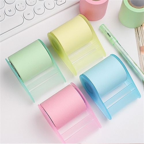

2/5 pcs Sticky notes 2.992.11.6 inch Transparent Paper Self-adhesive Post It Notes for School Office Student