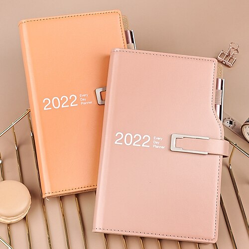 

2023 Leather To Do List Binder Planner A5 5.8×8.3 Inch A6 4.1×5.8 Inch Classic PU Hardcover Classsic Agenda With Notes Pages Planner 352 Pages for School Office Business