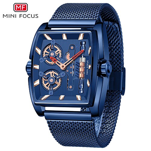 

MINI FOCUS Quartz Watch for Men Analog Quartz Stylish Stylish Modern Style Waterproof Alloy Alloy Fashion