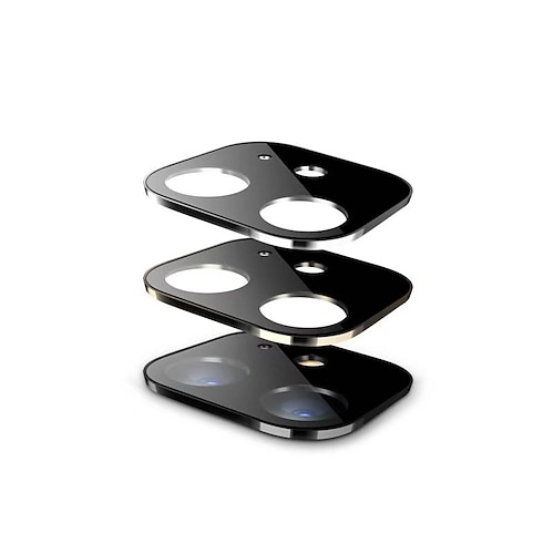 

Phone Screen Protector For Apple iPhone 12 Pro Max iPhone 11 Pro Max iPhone X Aluminum alloy 1 pc Mirror Front Camera Lens Protector Phone Accessory