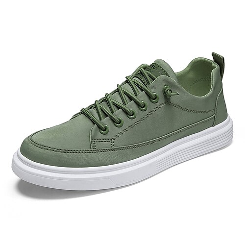 

Men's Sneakers Casual Classic Daily Canvas Green Black Gray Summer