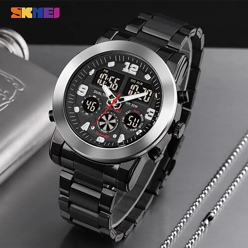 

SKMEI Digital Watch for Men Analog - Digital Digital Stylish Stylish Casual Waterproof Calendar Noctilucent Alloy Alloy Fashion