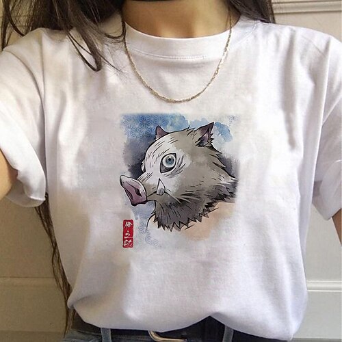 

Inspired by Demon Slayer: Kimetsu no Yaiba Kochou Shinobu T-shirt Anime 100% Polyester Anime Harajuku Graphic Kawaii T-shirt For Men's / Women's / Couple's