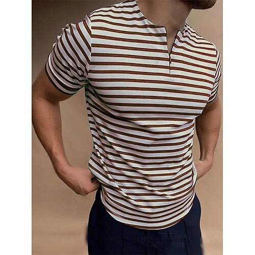 

summer blue textured casual spot cotton short sleeve plain t-shirt