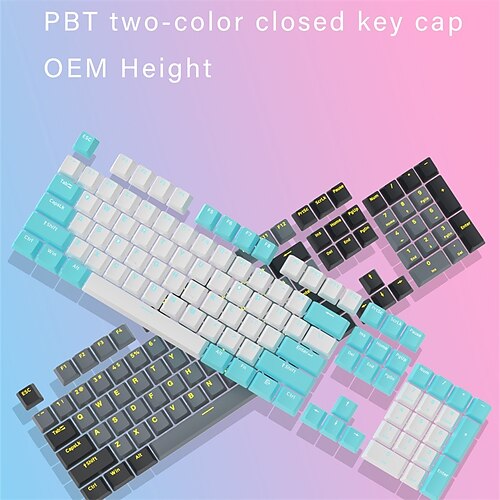 

166-Key PBT Factory Outlet Keycap Custom Keyboard Accessories