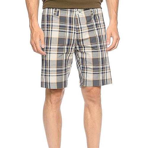 

Men's Casual Fashion Bermuda shorts Chino Shorts Pocket Short Pants Sports Outdoor Daily Lattice Mid Waist Khaki M L XL XXL 3XL