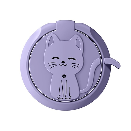 

360 Degree Cute Cat Finger Ring Mobile Phone Holder Smartphone Stand Mount Support For IPhone 13 12 pro max Samsung Xiaomi All Smart Phone