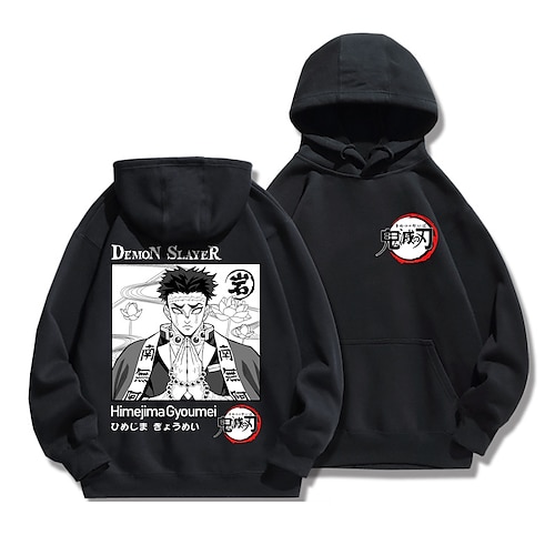 

Inspired by Demon Slayer: Kimetsu no Yaiba Himejima Gyoumei Hoodie Cartoon 100% Polyester Anime Harajuku Graphic Kawaii Hoodie For Men's / Women's / Couple's