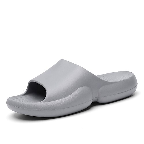 

Men's Sandals Slippers Flip-Flops Crib Shoes Casual Daily Beach EVA(ethylene-vinyl acetate copolymer) Black Gray Summer